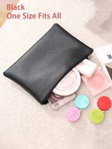 Minimalist Shoulder Tote Bag And Inner Pouch Black Vintage Tote Bag Large Capacity Solid Color Shoulder Bag, Small Bag, Mother And Child Bag, Large Capacity Single Shoulder Tote Bag,School Bag,Large Capacity,Portable,Classic Casual,Business Casual,For Teen Girls Women College Students,White-Collar Workers,Perfect For Work,Back To School,Middle School,High School,College,Vacation, New Fashionable Big Bags For Women