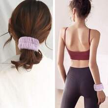 Women Face Wash Wristbands Microfiber Wrist Washband Spa Washband Wrist Towels For Washing Face, Prevent Water Running Down The Arms