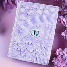 1pc 3D Longan Embossed Dragon Diary Writing Notebook Men/Women Handmade Travel DiaryNotebook For Gragon Enthusiasts Resin Carving Notebook Blank Paper 120 Sheets 240 Pages - Multicolor - View 17
