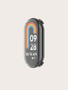 1 buah Casing Pelindung Smart Band TPU Berlapis Elektrik Warna Polos untuk Wanita/Pria, Pelindung Anti Gores Full Cover, Kompatibel dengan Mi Band 10 - Mi Band 10 - View 6