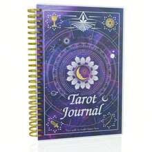 Tarot Journal For Card Reading, Daily Tracker And Reflection Planner, Mystic Notebook For Beginners And Experts, Divination And Manifestation Journal, A5 Planner For Tarot Spreads And Interpretations