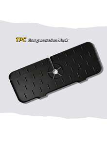 1pc Faucet Drain Mat Sink Splash Pad Silicone Drain Mat Sink Table Hand Washing Water Pad Silicone Waterproof Mat Silicone Drying Mat,Non-Slip Kitchen Mats For Sink Side, Natural And Hygienic Kitchen Essential For Home And Kitchen Room Decor, Part Of Your Cozy Fall& Winter Styles And Christmas Decorations