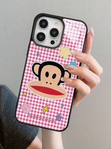 Paul Frank 官方授权二合一亚克力手机壳，全方位防震摄像头保护，适用于 13/14/15/16 Pro Max - 彩色 - 查看 9