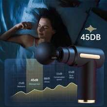 High-Power Muscle Relaxer - Rechargeable Deep Tissue Massage Gun With 4 Heads/7 Heads For Full Body Relief, Ultimate Muscle Recovery Tool, Plastic Family-Grade, USB Charged