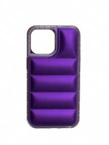 Kit 3 en 1 Funda de USO RUDO, Alta protección Funda Logo North + Mica de Privacidad + Mica de Privacidad + Protector de Camara - Morado Violeta - Ver 2