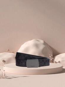 Coach Men's Casual Belt Leather Ratchet Belt For Men Dress and Business Belt for Men with Adjustable Buckle, Trim to Fit - 黑色1 - 查看 9