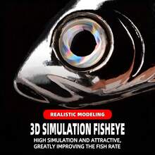 7g/10g/15g 仿生硬唇摇摆饵，适合远距离抛投，可捕获更多鱼