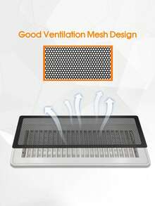 2/4pcs Floor Register Vent Covers - Sticky, Anti-Insect & Anti-Clogging Air Vent Mesh Screen For Home Floor/Wall/Ceiling Air Vent Filters
