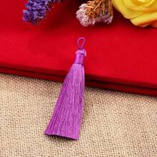 5 buc/pachet stil vintage cu ciucuri, perdea pliabilă cu evantai, ciucuri agățate, 90 x 15 mm