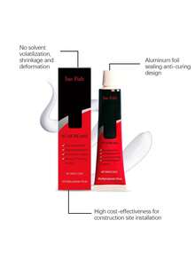 60ml Nail-Free Adhesive, Special Spatula, Shear-Resistant, Temperature-Resistant And Shock-Proof Tiles For Building And Home Use. The General Nail-Free Adhesive For Metallic Glass Is Carefully Prepared From Silane Modified Resin And Polyether Polyol. The Use Method Is Extremely Convenient: For All The Bonded Surfaces