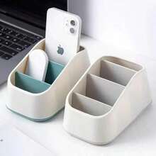Multifunctional Desktop Storage Key Remote Control Cosmetic Storage - Multicolor - View 1