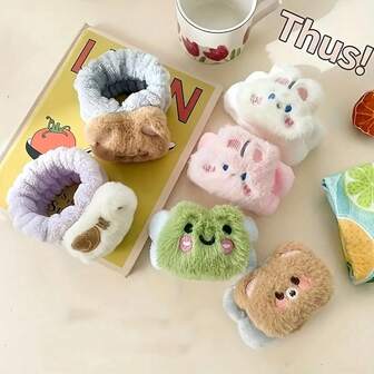 Rabbit Face Washing Wrist Strap No Longer Drips Water During Washing, Waterproof Sleeve Wrist Protection, Waterproof To Cuff Wristband, Water Absorbing Artifact