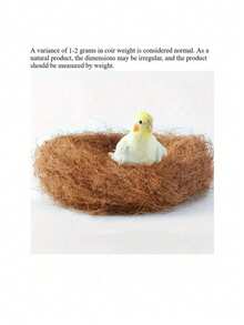 Natural Small Pet Coconut Shell Bird Nest, House, Bed, Breeding Nesting, Anti-Chew, With Warm Pad And Bell For Parrots, Cockatiel, Finches (Model A, One Size, No Pad, Random Bell Color)