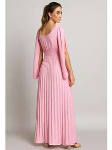 Women Dresses - 淺粉色 - 查看 2