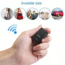1pc Micro Magnetic GPS Tracker, Vehicle Motorcycle Real-Time Anti-Theft Tracking Monitor, Personal Anti Loss Positioning Mini GPS - Multicolor - View 4