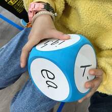 Reusable Giant EVA Dice, Interactive Game Prop/Party Decor/Classroom Educational Tool, Writable & Erasable, Great For Improving Math & English Skills, Suitable For Educational Games, Classroom Activities, Party Games, Family Fun Nights, Team Building, And Outdoor Events. This Fun Dice Can Perfectly Set The Party Game Atmosphere, Making It The Best Holiday Gift And An Ideal Choice To Give To Friends And Family.