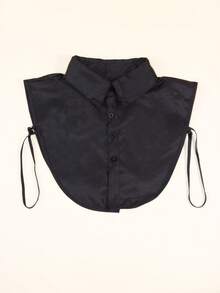 1pc Shirt Fake Collar Collar Men's Versatile Fake Collar Shirt Collar Polyester Cotton Decorative Stand Collar Pointed Collar Fake Collar Accessories, Women's Shirt, Fake Collar, Men's Shirt, Detachable - Multicolor - View 13