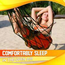 1 Packung Outdoor Reise Camping Sport Hängematte, Tragbare Outdoor Sport Camping Reise Hängematte geeignet für Reisen, Camping, Garten und Hinterhof, leicht, tragbar und einfach zu installieren