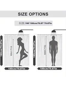 1 Set Ghost Halloween Print Shower Curtain - 1/4 Piece Shower Curtain Set With 12 Hooks - Waterproof, Non-Slip Bath Mat, Toilet Seat Cover And U-Shaped Carpet Bathroom Shower Curtain Set - Machine Washable Cartoon Bathroom Decor Curtain Set, This Is A Set Of Christmas Decorative Bathroom Supplies Suitable For All Seasons, And Is The Perfect Christmas And Halloween Gift Series For Friends And Family - Multicolor - View 11