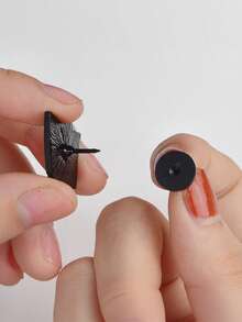 30pcs Lock Buckle With Gold And Silver Back Pin, Brooch, Enamel Lapel Pin, Safety Jewelry Discovery Component - 30PCS Spare Buckles - View 9