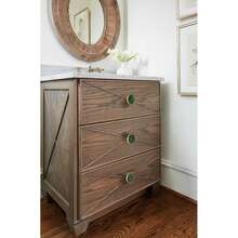 4er Set Schrankgriffe im modernen Stil, (32mm) Möbelgriffe, Schrankschubladengriffe, Messinggriffe für Schranktüren