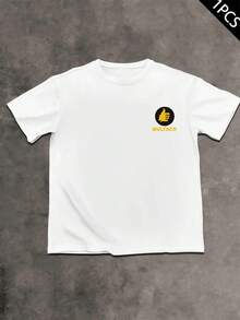 Bultaco Moto Spain T-Shirt, Men's Double-Sided Print T-Shirt, Fashion Casual, Crew Neck, 220 G/M2 Cotton (1 Piece) - 白色 - 查看 2