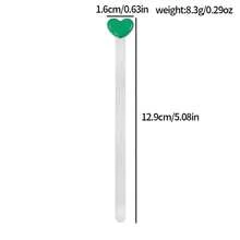 Simple And Exquisite Multi-Color Bookmark, Heart-Shaped Metal Bookmark, Reading Bookmark, Suitable For Women, Teenagers, Readers, And Book Enthusiasts As A Gift, Heart-Shaped Note, Holiday Love Gift. - One Size - View 3
