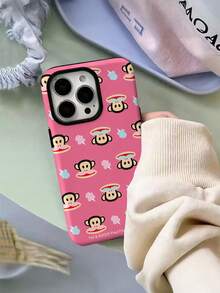 Paul Frank Licensed Authentic 2-In-1 Phone Case, Full Body Protective Shockproof Camera Cover, Design Compatible With Iphone 13/14/15/16 Pro Max - Multicolor - View 4