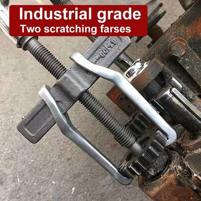 Professional Gear & Bearing Puller  – 2-Jaw/3-Jaw Heavy-Duty Design |  Chrome Vanadium High Carbon Steel High Hardness Good Toughness Bearing Extractor Two-Jaw Puller Bearing Sleeve For Industrial Machinery & Automotive Repair | Forged Steel Construction With Adjustable Arms