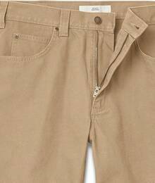 Mens Relaxed-Fit Carpenter Utility Pant With Pockets, Fashionable Workwear - Khaki Brown - View 5