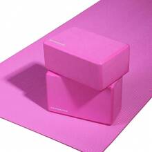 Set Of 2 High Density Yoga Blocks, 9"X6"X4" Each, Pair, Multiple Colors-743330 - Hồng - Xem 7