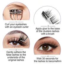 1pcs Kiss Lash Glue, White Shade Dries Clear, Super Strong Hold Won't Budge, Waterproof Design Handles Moisture, Perfect For Daily Use- Festival Gifts, Halloween, Christmas - 白色 - 查看 8