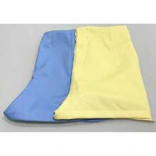 New Fashion 2025 Tailored Social Shorts Kit - 淡藍色黃色 - 查看 2