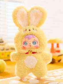 Lucky Rabbit Treasure Paradise Box, Vinyl Plush Pendant, Ula Weather Series Box Keychain, Kawaii 1 Of 9 Possible Mystery Collectible Cute Soft Animal Charm Birthday Gift - Multicolor - View 10