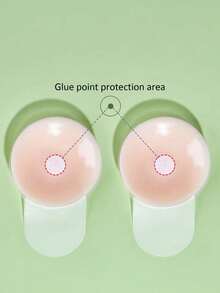 12 miếng độn ngực silicon vô hình, áo ngực nâng ngực cỡ nhỏ, ngăn ngừa chảy xệ và nhô ra, bảo vệ ngực khỏi bị hở. Hoàn hảo cho váy cưới, tiệc tùng hoặc hẹn hò Valentine (Bộ 2/12 miếng) - Nhiều màu - Xem 7