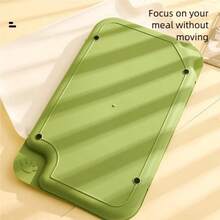 Alfombrilla antideslizante y resistente al agua para tazones de mascotas, alfombrilla para tazones de gato