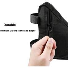 1 szt. Torba na ramę roweru z szybkim zapięciem i trójkątem – lekka torba do przechowywania rowerów zapewniająca łatwy dostęp, torba na ramę roweru górskiego i szosowego, kompaktowy organizer rowerowy na narzędzia i niezbędne rzeczy – niezbędne akcesoria rowerowe, sprzęt do dojazdów do pracy, akcesoria rowerowe, plecak na wyprawy w plener, przechowywanie rowerów w podróży