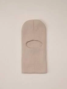 1pc Unisex Black Beanie Hat For Toddler, Double Pom-Pom Beanie Kids & Baby, Y2k Style, Newborn Knitted Hat For Outdoor, Warm Winter Cap Suitable For Daily Commute - Multicolor - View 9