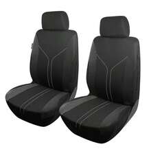 通用尺寸涤纶汽车座椅套套装，兼容安全气囊，女士汽车配件，全新设计，全套汽车座椅套，汽车配件