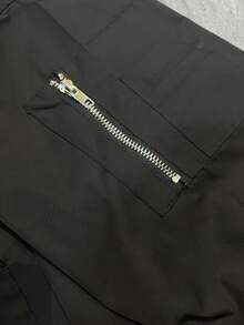 New Autumn/Winter Airport Bomber Jacket For Women, Loose Fit Slimming Design, Casual Zipper Jacket For Petite