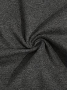 Women's Casual Hooded Top -- "Stronger Than The Storm" Letter Printed Hoodie, Loose Fit, With Pockets, Perfect For Autumn And Winter, Comfortable Clothing | Loose Fit Hooded Sweatshirt, Clothing Only, Accessories Not Included