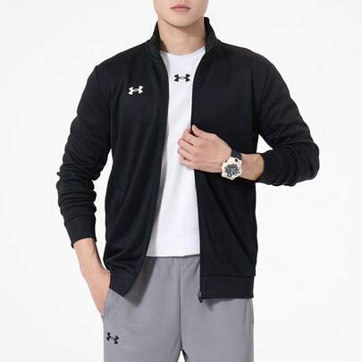 Kurtka wiatrówka unisex Under Armour, codzienna, do biegania, trening na świeżym powietrzu, jesień/zima