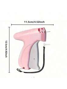 1+1000pcs Clothing Repair Sewing Gun, Rapid Clothing Repair Tool, Mini Sewing Gun, Rapid Sewing Gun, Micro Sewing Gun, Rapid Repair Clothing Quilt Nail Sewing Gun, Clothing Edging Machine