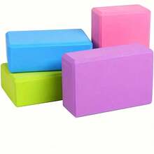 1个健身辅助工具，适用于健身、舞蹈、瑜伽和其他健身场景，瑜伽砖 - 彩色 - 查看 3