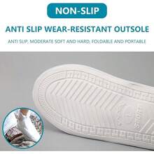 EstiloTendenciaCubrezapatos Impermeable De Silicona,Cubre Zapatos Impermeable Con Cremallera,Cubierta Antideslizante Para Zapatos Con Control De Arena Para Ciclismo,Exteriores,Camping,Viajes,JardíN(L)Calidad PremiumVersióN Mejorada - L - Ver 8
