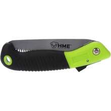 HME Mini sierra plegable de bolsillo de mano con hoja de acero al carbono de 5 pulgadas para caza, camping, mochilero, poda - 1,00 x 1,00 x 1,00 - Ver 7