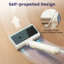 LEFANT LS100 无绳干湿两用真空拖把 二合一自清洁轻便型 2.6 公斤 60 分钟运行时间 适用于硬地板地毯宠物毛发 - 查看 6