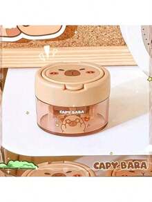 1 Máy gọt bút chì cầm tay thiết kế hình con Capybara dễ thương, màu sắc và kiểu dáng ngẫu nhiên, Máy gọt bút chì cầm tay hoạt hình thích hợp sử dụng cho trường học và văn phòng, dùng cho bút chì và bút chì mỹ phẩm, Máy cắt bút chì nhỏ gọn, Máy gọt bút chì cầm tay trang trí để bàn, Đồ dùng học tập cho học sinh, Quà tặng phần thưởng cho trẻ em, Bé trai, Bé gái, Đồ dùng học tập, Trở lại trường - ngẫu nhiên - Xem 8