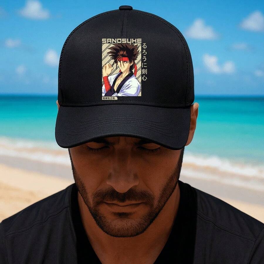Men Baseball Caps - Black - View 1