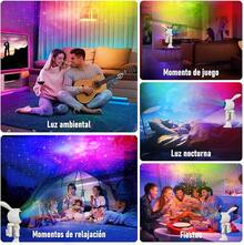 Proyector de Galaxias y Estrellas con Mando y Temporizador - Conejito espacial - Ver 2